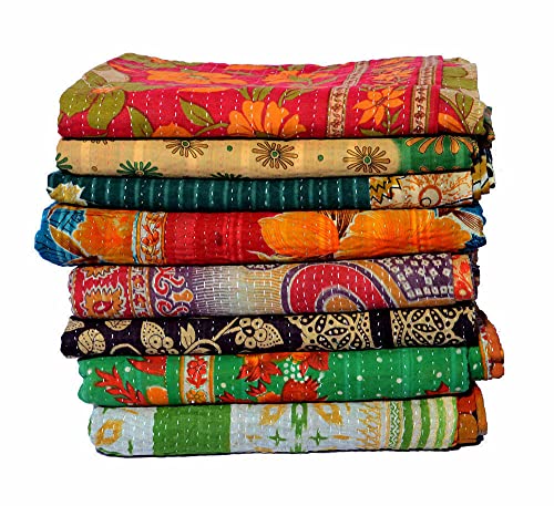 Boho Sanskriti Kantha Quilt Set