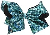 Nickelodeon Jojo Siwa Mermaid Bow Hair Costume, Turquoise