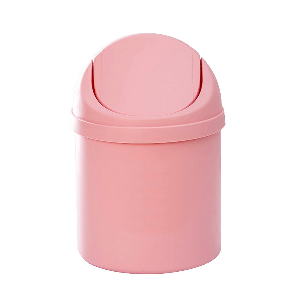 Mülleimer 5 Liter Rosa - Kleiner Papierkorb Für Büro & Kinderzimmer