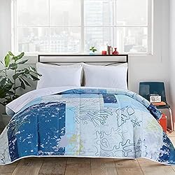 HOMBYS Oversized King Comforter 116x120,Beach Theme
