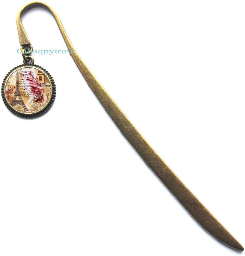 Eiffel Tower Bookmark|Eiffel Tower Charm Bookmark|Eiffel Tower Bookmark|Paris Bookmark,HO0E275