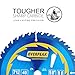 Overpeak 7-1/4 Inch Circular Saw Blade Carbide Ultra Finish Saw Blades with 5/8 Inch Arbor and PermaShield Coating