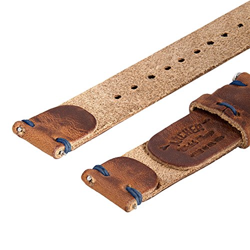 Archer Watch Straps Handmade Horween Leather Quick Release Replacement