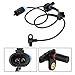 AUTEX ALS1464 ABS Speed Sensor Rear compatible with Escalade 07-08 12-14/ ESV 07-08/ EXT 07-13/ Avalanche & Suburban 1500 07-13/ Tahoe & Yukon