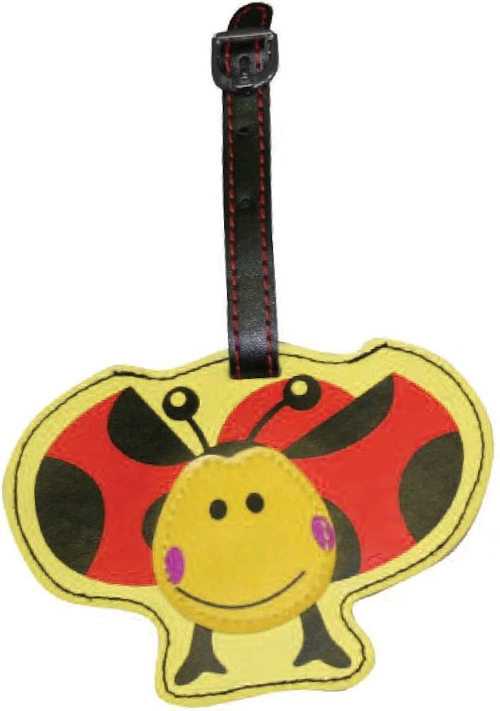 ladybug luggage tag