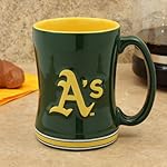 Boelter Boxed Relief Sculpted Mug - Oakland Athletics
