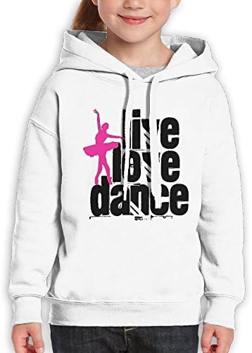 Yunandaj 1Live, Love, Dance Teenagers Hoodie XL