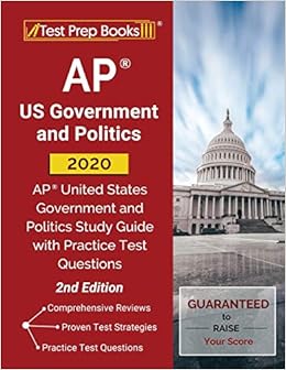 Ap Us Government And Politics 2020 Ap United States Government And Politics Study Guide With Practice Test Questions 2nd Edition Test Prep Books 9781628458411 Amazon Com Books