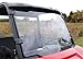 SuperATV Full Windshield for 2015-2021 Polaris Ranger Midsize 570 / Crew | 2017+ Ranger Midsize 500 / ETX | 1/4