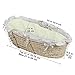 Baby Moses Basket with Liner, Sheet, and Pad