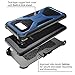 i-Blason Transformer Series Case for Galaxy S8+ Plus, [Kickstand] [Heavy Duty] [Dual Layer] Holster Cover with [Locking Belt Clip] for Samsung Galaxy S8+ Plus 2017 Release (Navy)
