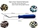 Anianiau Upholstery Staple Remover with Tack Puller Tool,Ergonomic Handle - Saves You Hours (Blue)