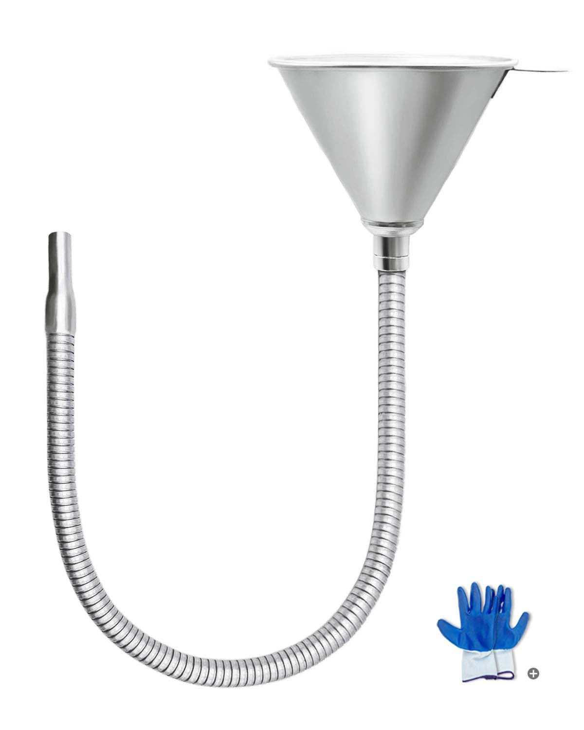 Photo 1 of 24.8" Steel Bendable Universal Spout Funnel with Filter for All Automotive Oils, Lubricants, Diesel Fuel and Other Liquids