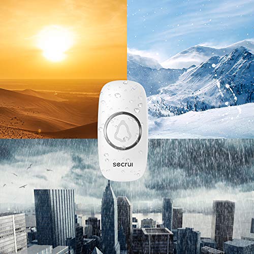 5 Wireless+Doorbell+Waterproof+Expansion+Classroom
