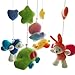 SHILOH Baby Newborn Crib Mobile Plush Canopy Toys(Without Musical Box or arm) (Bule Sky)
