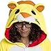 Silver Lilly Unisex Adult Pajamas - Plush One Piece Cosplay Lion Animal Costume