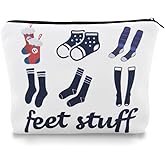Feet Stuff Storage Bag for Women Travel Cosmetic Bag with Zipper Travel Toiletry Bag for Men Short Long Stock Organizer Storage Bag Feet Stuff Bag Pouch