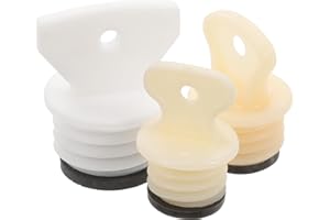 Healvian 3pcs Hot Water Bag Stopper,Hot Water Bottle Stopper,Rubber Hot Bottle Cap, Bag Sealing Plug,Replacement Sack Plug, B