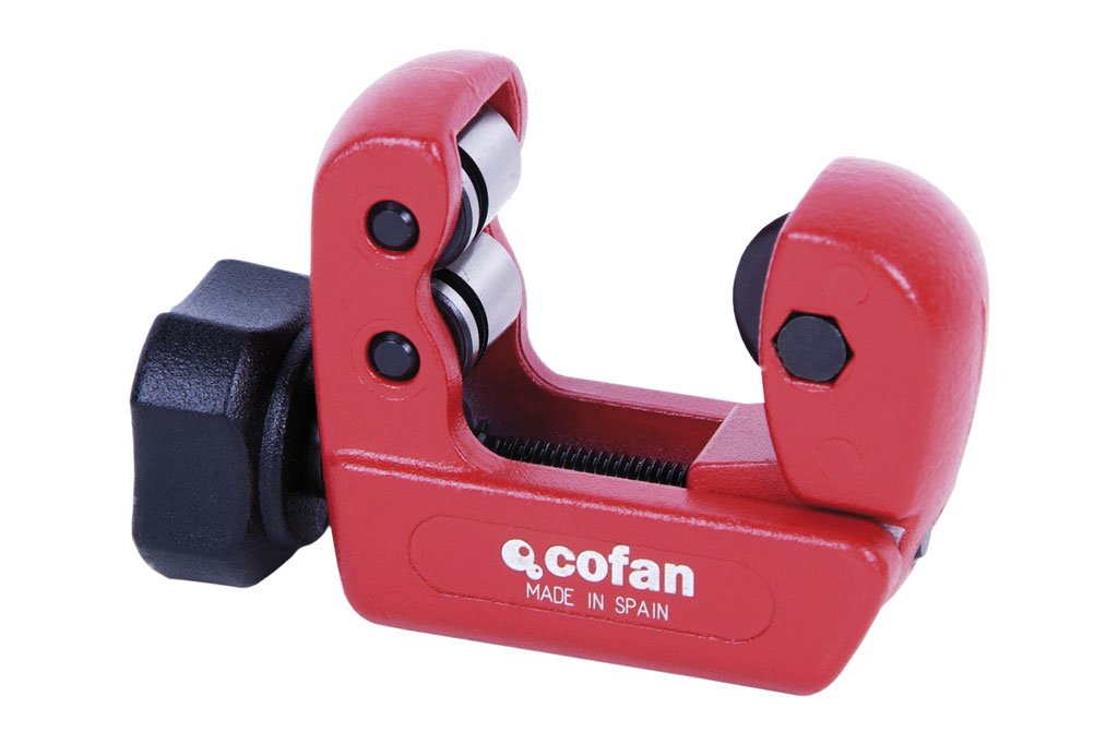 Cofan Mini Zamak Tube Cutter | Two Diameter Measurements | ICS System (Instant Change System)