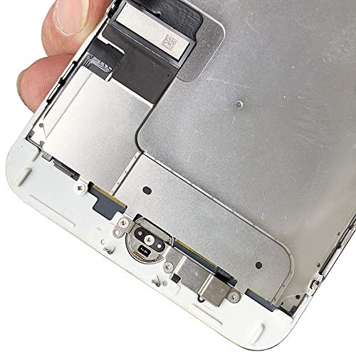 Johncase Home Button Main Key Flex Ribbon Cable Assembly Replacement Part Compatible for iPhone 7/7 Plus All Carriers (Rose Gold) - Thumbnail 6