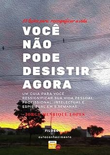 Livro Você Não Pode Desistir Agora: Um guia de 9 semanas de ressignificação de sua vida pessoal, profissional, intelectual e espiritual