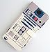 R2D2 Robot Pattern Slim Wallet Card Flip Stand PU Leather Pouch Case Cover for Apple iPhone 6 Plus iPhone 6S Plus - Cool as Great Gift