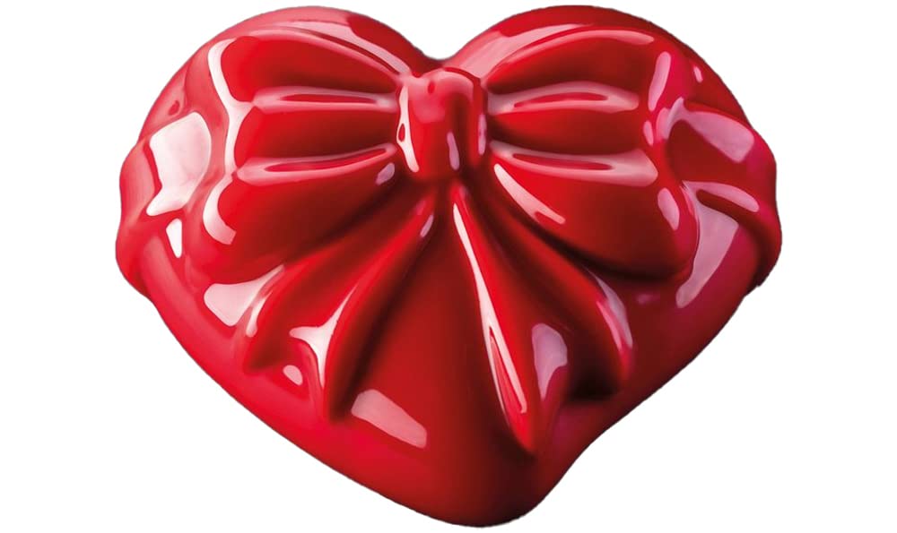 KE076 Pavoni Italia Mini Cadeau Heart Silicone Mould