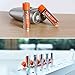 Aa Lithium Batteries USB Aa Batteries Rechargeable Over 1000 Times, No Need Charger Portable 4-Pack for Mouses, Controllers, Toys and Offices