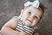 3 Baby Girl Hair Bows on Nylon Headbands | 4