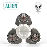 Dacra For UFO Tri-Spinner Fidget EDC ADHD Focus Longer rotation Toy With More Stable and Smaller Friction, Great for Anxiety Relief & Deep Thought