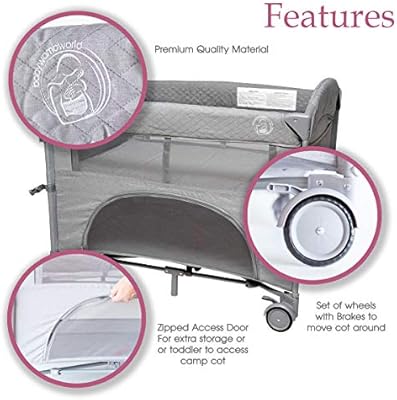 baby womb world camp cot