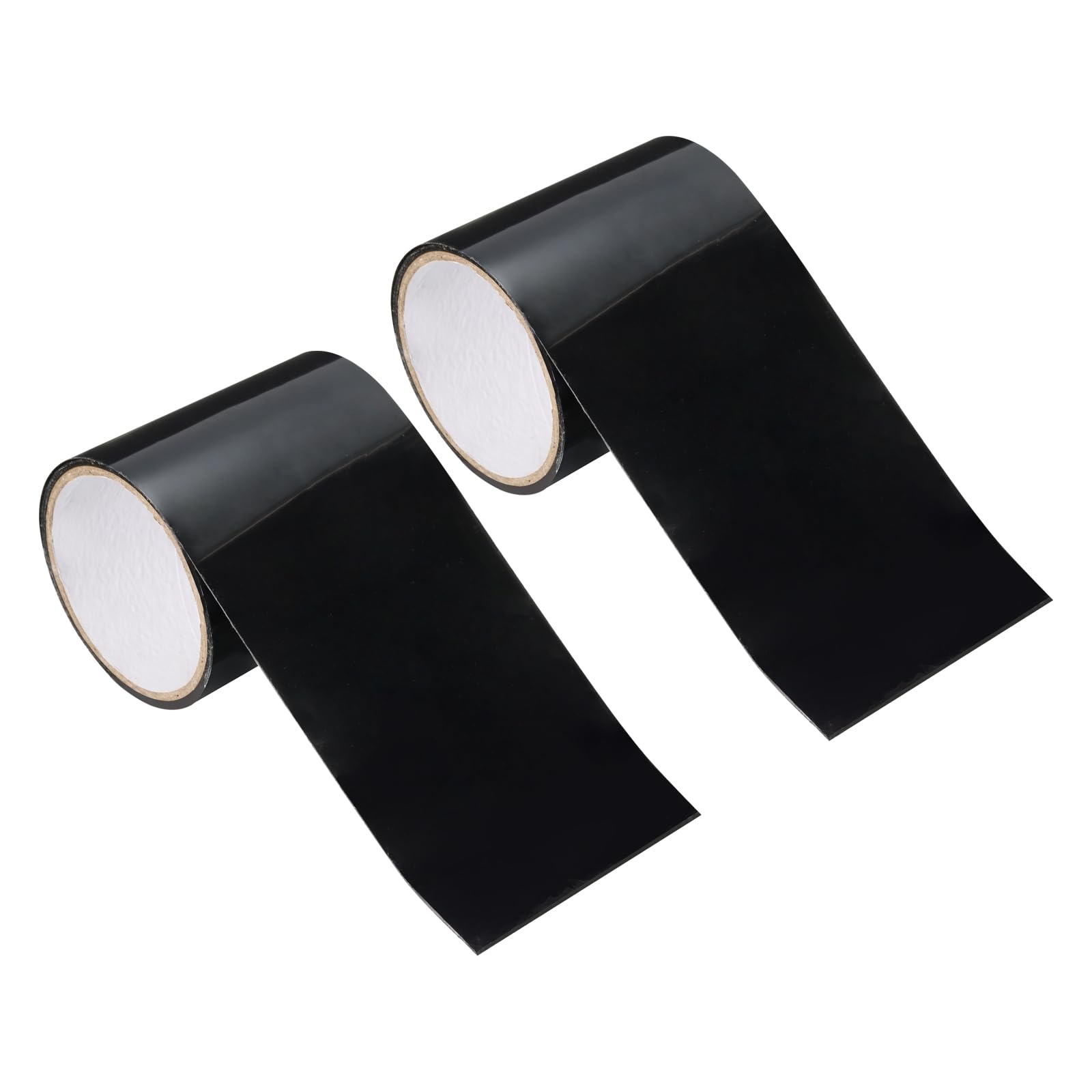 PATIKIL Duct Tape 4" x 5', 2 Pack Waterproof Seal Tape Leak Repair Tape Patch Quick Fix Water Pipe Leaking for Hose Canvas Tent Boat, Black