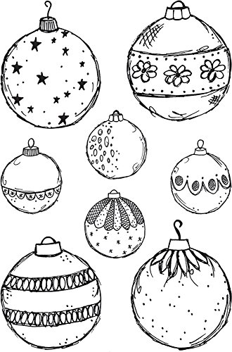 Darkroom Door Fine Baubles Cling Stamps, 7"X5" - Thumbnail 3