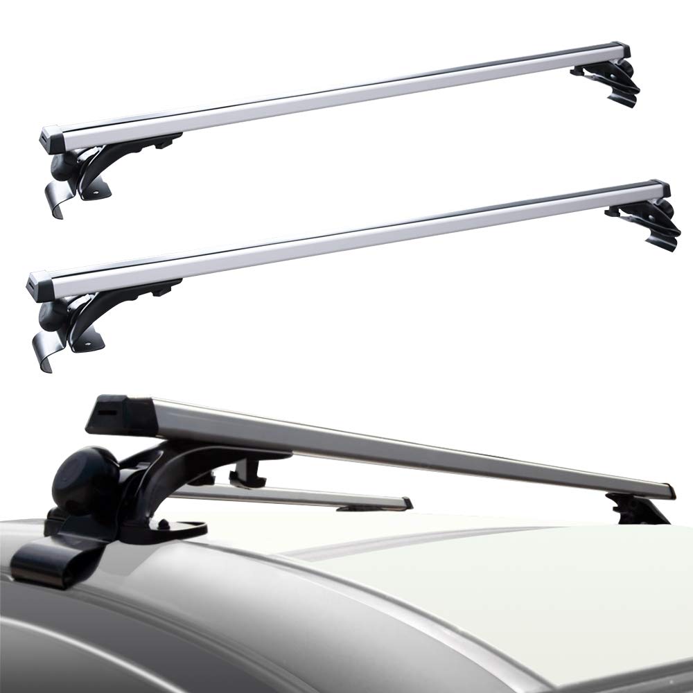 Auto Parts Accessories 2x Universal Top Roof Rack Cross Bars