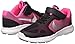 NIKE Kids' Revolution 3 Running Shoe (PSV), Black/Metallic Silver/Hyper Pink/White, 11 M US Little Kid