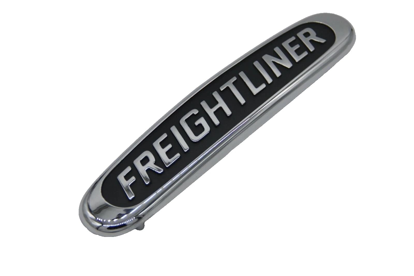 Photo 1 of 1Pc Grille Freightliner Sprinter Emblem Truck 2500 3500 Hood 3D Badge Nameplate Logo Replacement for 03-06 Freightliner 5104449AA (Silver Black)