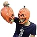 Pumpkin Latex Head Costume Mask Halloween Cosplay Masquerade Mascot Decorations