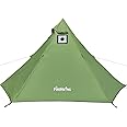 FIREHIKING Hot Camping Tent - Ultralight Tepee With Stove Jack for 1-2 Adults