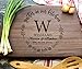Personalized Cutting Boards, Wooden Custom Engraved Chopping Board for Wedding Gift, Bridal Shower, Engagement Gifts, Anniversary Gift, Housewarming Gift, Gift for Parents