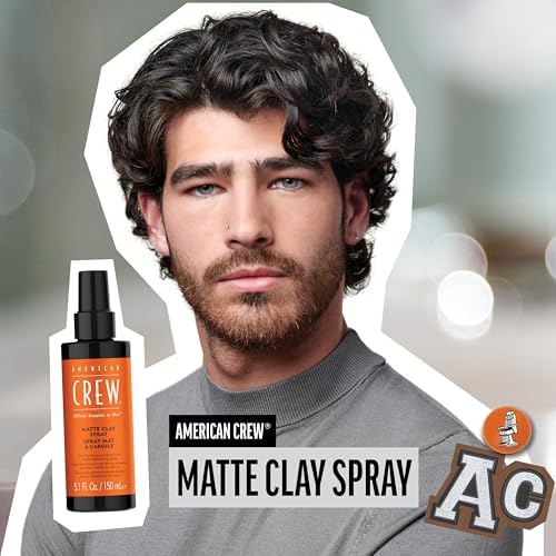 – Matte Clay Spray, 150 ml, ölabsorbierendes Texturspray für Männer, Haarprodukt mit mittlerem bis starkem Halt, Stylingprodukt für optimale Formbarkeit, Volumen & matten Look