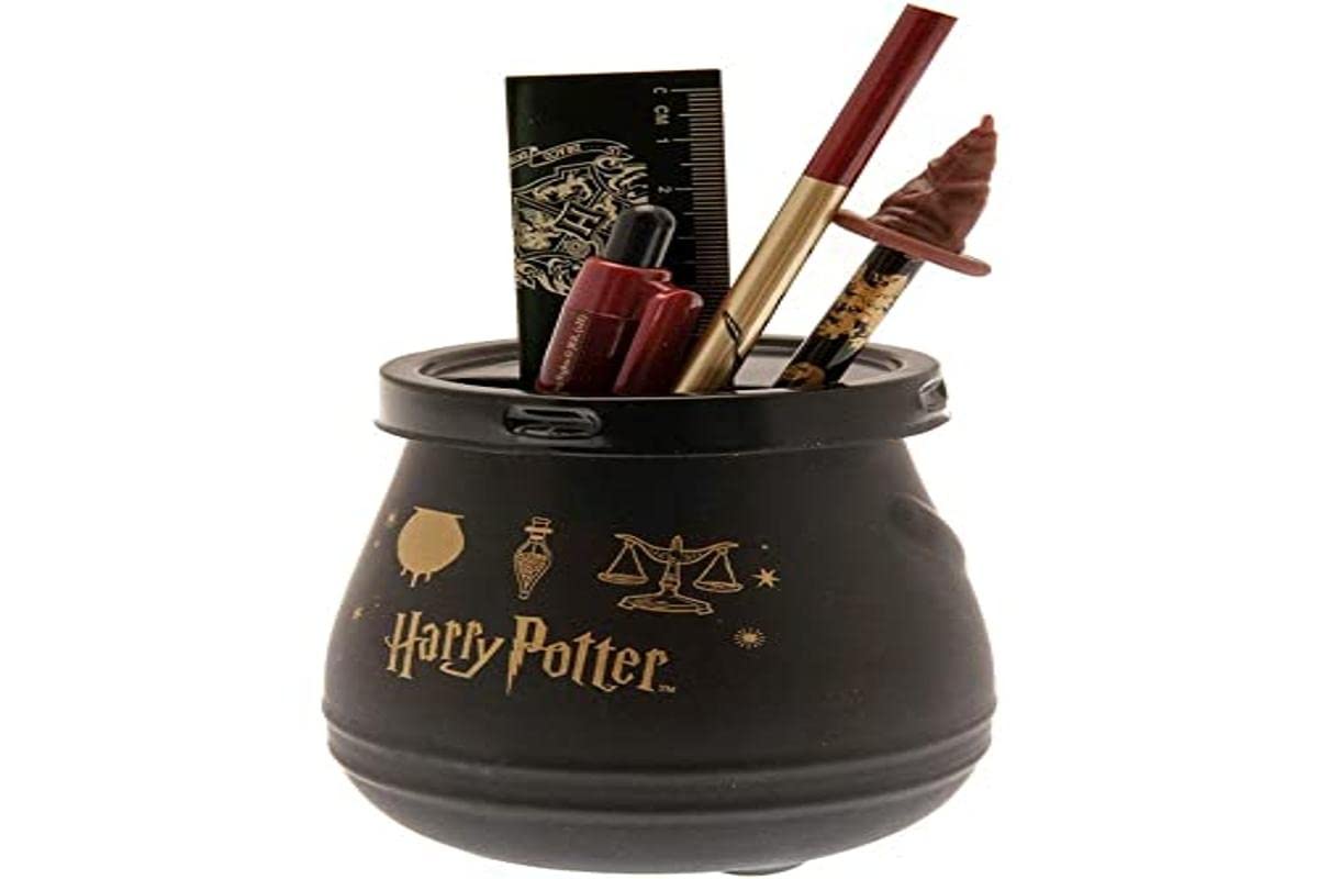 Blue Sky Harry Potter Magic Cauldron Pencil Holder and Supplies