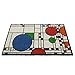 Uni-Art Frank Lloyd Wright Colored Coonley Playhouse Doormat