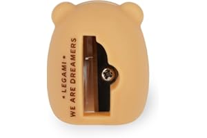 Legami - Pencil Sharpener - Mini Friends, Pencil Sharpener Ideal for Children, Easy to Grip, Sharpening Pencils and Crayons, 