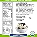 Orgain Organic Plant Based Protein Powder, Cookies & Cream, Vegan, Non-GMO, Gluten Free, 2.03 Pound, 1 Count, Packaging May Varythumb 2