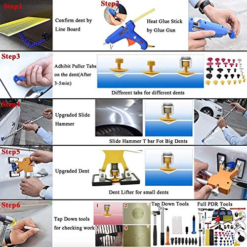 MMPP Paintless Dent Repair Tool Dent Removal Glue Sticks 10 PCS Hot
