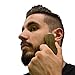 Aberlite Beard Straightening Brush Kit for Men - Beard Straightener Brush (Medium) w/Extra-Firm Boar Bristle - Sandalwood Beard Straightening Comb - Beard/Mustache Scissors