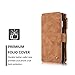 iPhone 8 Plus Case / iPhone 7 Plus Case XRPow Detachable Magnetic Leather Wallet Folio Flip Card Stand Case with Removable Slim Hard PC TPU Back Cover