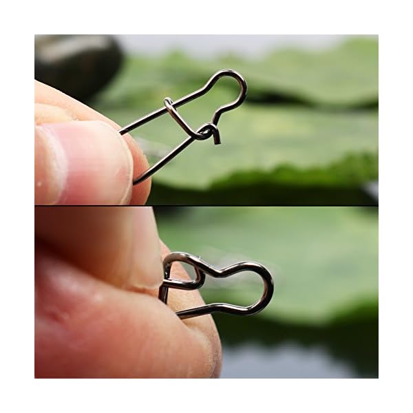 Sougayilang-Strong-Nice-Swivels-Lock-Snaps-for-Fishing-Freshwater-Saltwater-Rings-Fishing-Connector