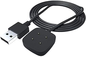 TUCANA Cable Compatible for Google Pixel Watch 2 / Fitbit Versa4 / Fitbit / Versa3 / Sense,Replacement USB Charger Adapter Ch