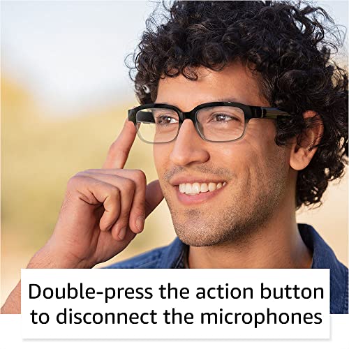 Echo Frames (2nd Gen) Smart audio glasses with Alexa Quartz Gray